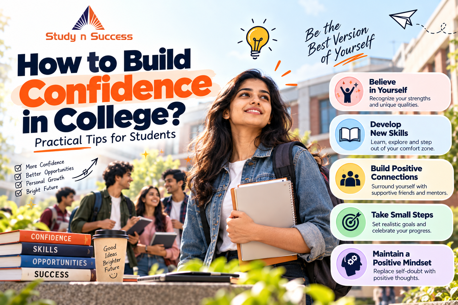 Build Confidence in College