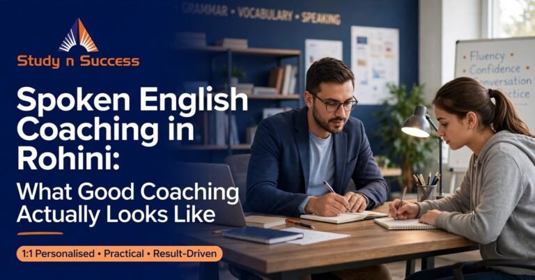 Spoken English Coaching in Rohini: What Good Coaching Actually Looks Like