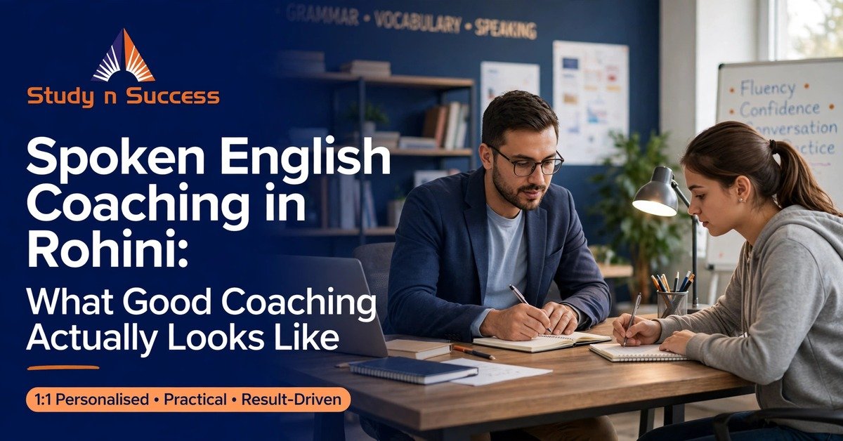 Spoken English Coaching in Rohini: What Good Coaching Actually Looks Like